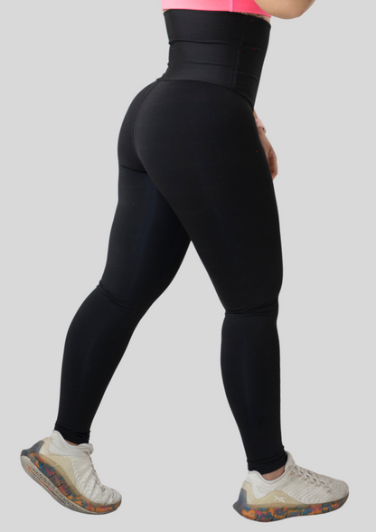 Leggings Térmico Tipo Faja Moldeador de Abdomen y Cintura con Compresión Alta