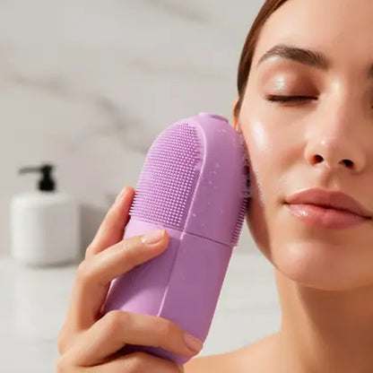 Molde de Hielo Facial de Silicona para Piel Más Fresca, Suave y Desinflamada